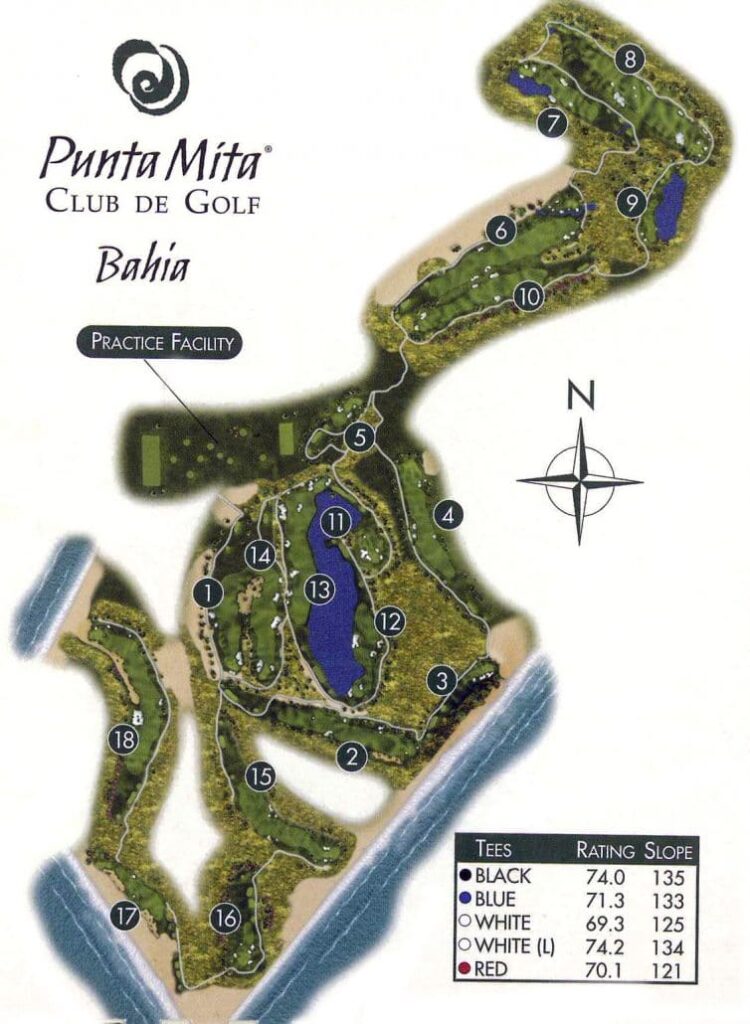 campo de golf bahia punta mita