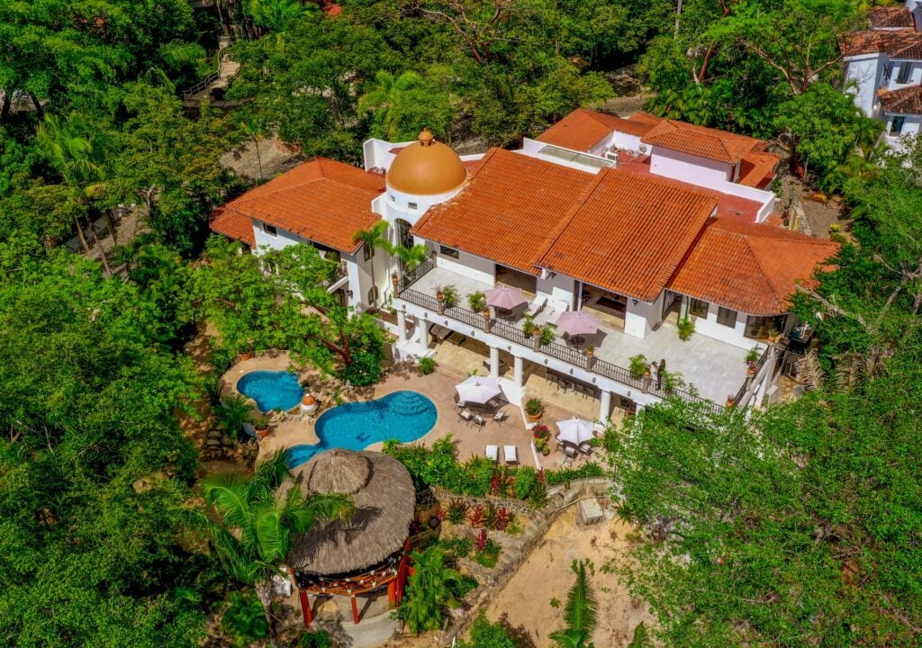 Villa Tesoro del Mar the domed hacienda held in the forest — Puerto Vallarta, Mexico