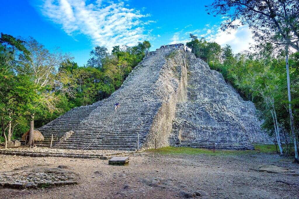 coba nohoch mul pyramid