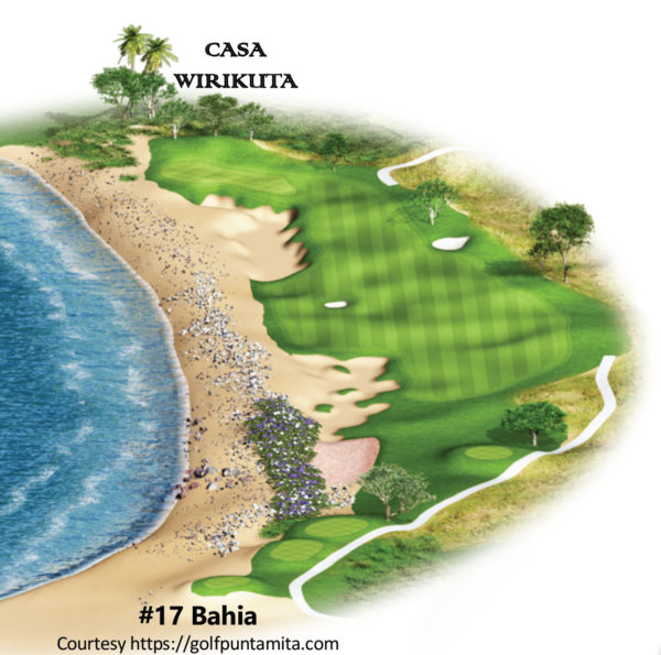 golf map punta mita