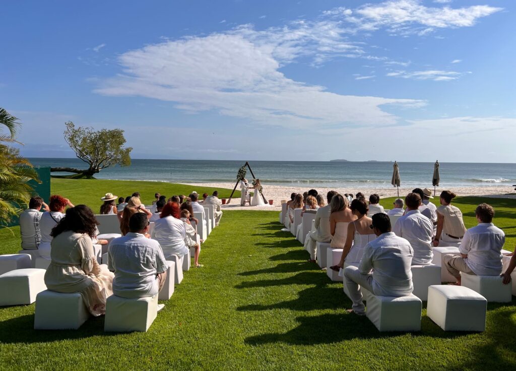 beach wedding venue punta mita