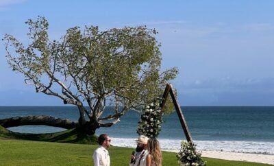 Beach Wedding Ceremony at Casa Escondida, Punta Mita