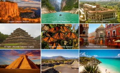 Natural & Man-Made Wonders In Mexico