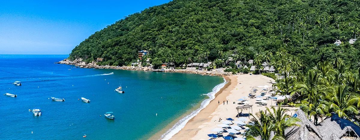 Luxury mega yacht cruise to Yelapa in Puerto Vallarta