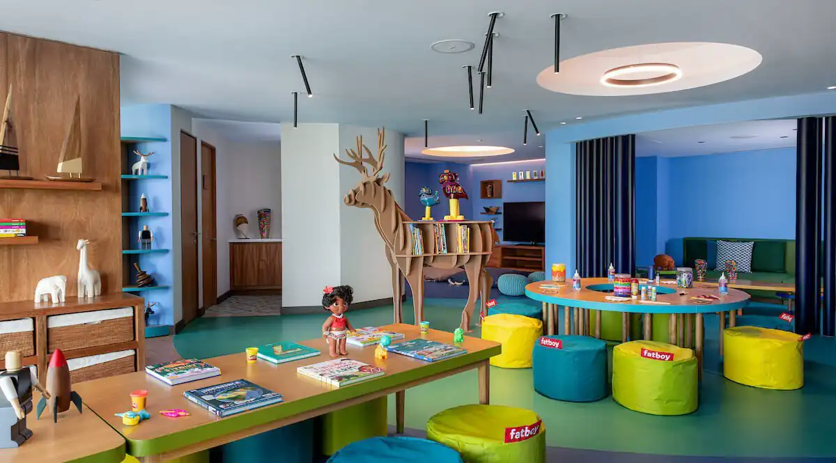 Conrad Punta de Mita Turi Kids Club with water slide and pool