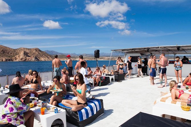 Luxury sunset dinner cruise with gourmet meal and premium bar Cabo San Lucas